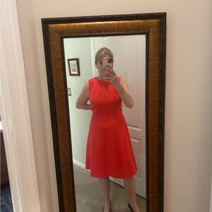 Classiques Entier Vibrant Red Midi Dress